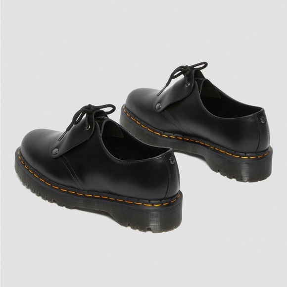 🖤DR MARTENS BLACK BEX BRANDO LEATHER OXFORD SHOES NIB🖤 - Picture 6 of 10